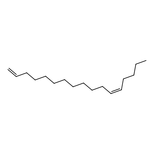 1,12-Heptadecadiene, (Z)- structure