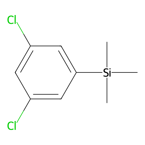 (3,5-Dichlorophenyl)trimethylsilane structure