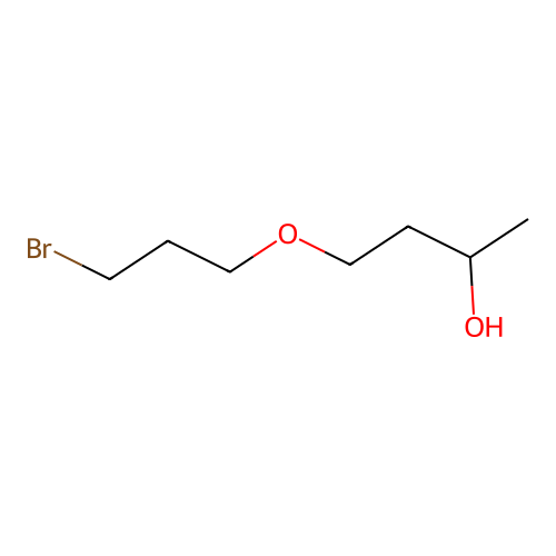 4-(3-Bromopropoxy)butan-2-ol structure