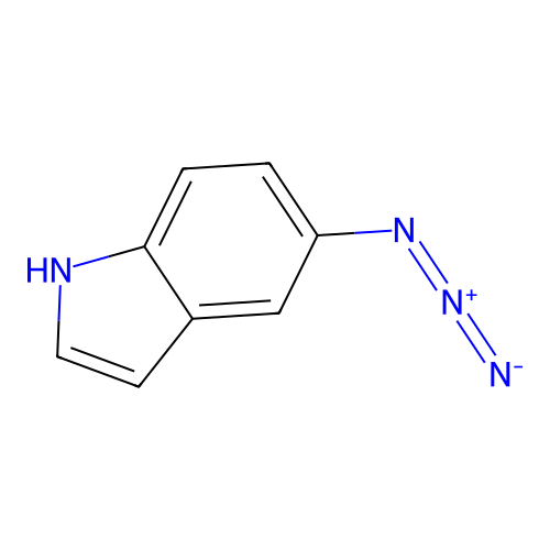 5-Azidoindole structure