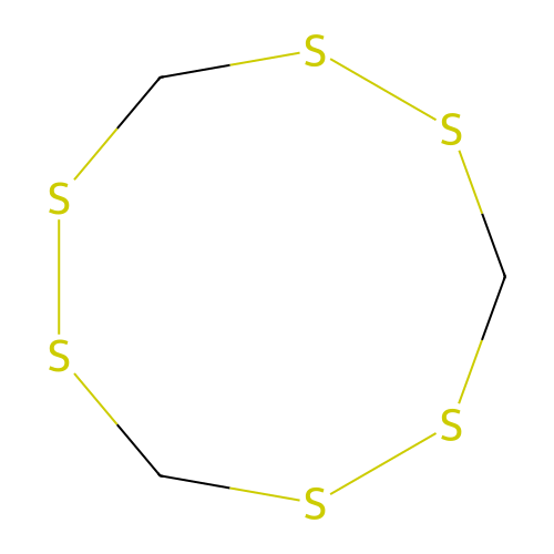 1,2,4,5,7,8-Hexathionane structure