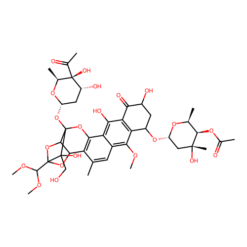 Trioxacarcin B structure