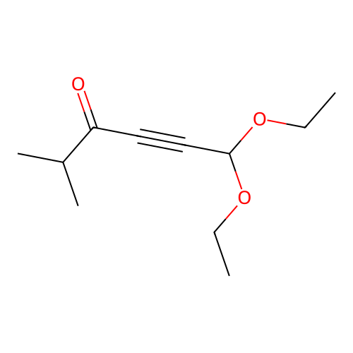 6,6-Diethoxy-2-methylhex-4-yn-3-one structure