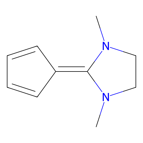 2-Cyclopenta-2,4-dien-1-ylidene-1,3-dimethylimidazolidine structure