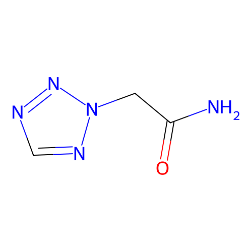 2-(Tetrazol-2-yl)acetamide structure