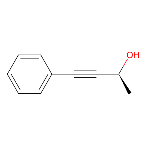 (2S)-4-phenylbut-3-yn-2-ol structure