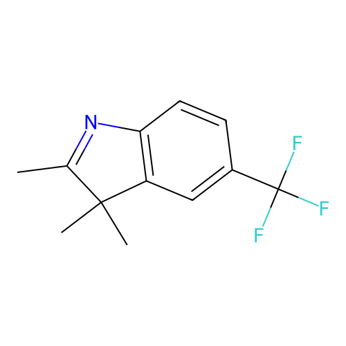 2,3,3-Trimethyl-5-(trifluoromethyl)indole structure
