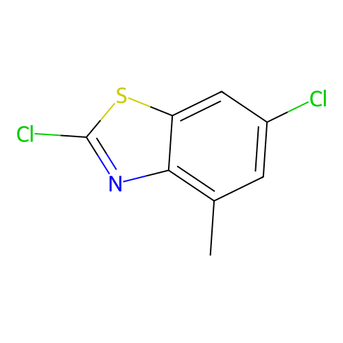 2,6-Dichloro-4-methyl-1,3-benzothiazole structure