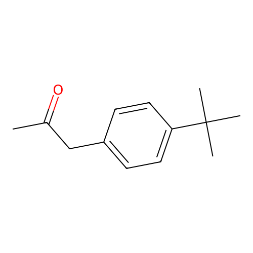 1-(4-tert-Butylphenyl)propan-2-one structure