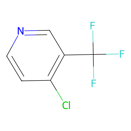 4-Chloro-3-(trifluoromethyl)pyridine structure