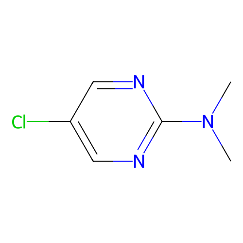 5-Chloro-2-dimethylaminopyrimidine structure