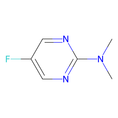 5-Fluoro-N,N-dimethyl-2-pyrimidinamine structure