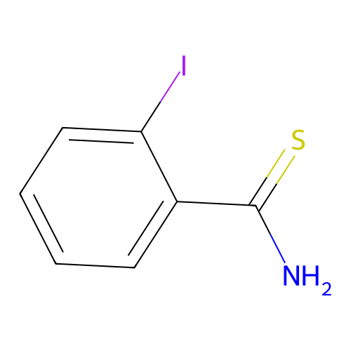 Thiobenzamide, 2-iodo- structure