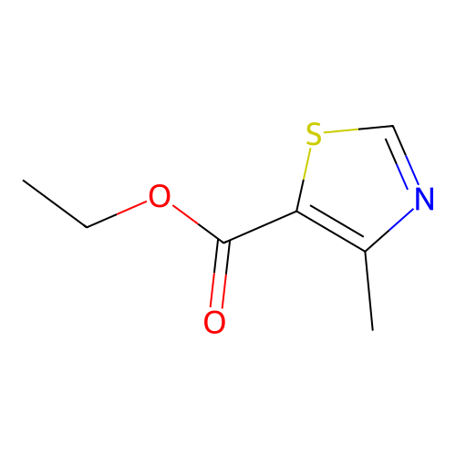 4-甲基-1,3-噻唑-5-甲酸乙酯 structure