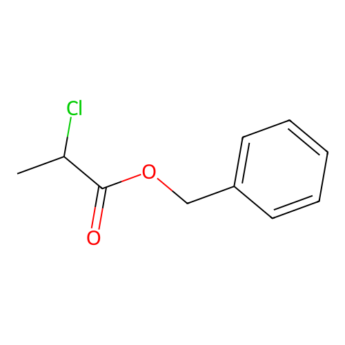 Benzyl 2-chloropropanoate structure