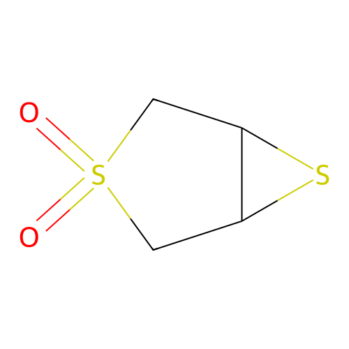 3,6-Dithiabicyclo[3.1.0]hexane 3,3-dioxide structure