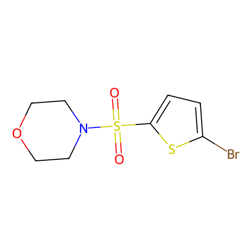 4-((5-Bromothiophen-2-yl)sulfonyl)morpholine structure