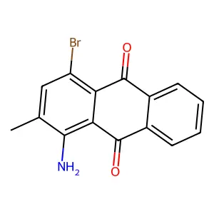 1-Amino-4-bromo-2-methylanthraquinone structure