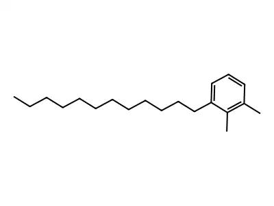 Benzene, dodecyldimethyl- structure