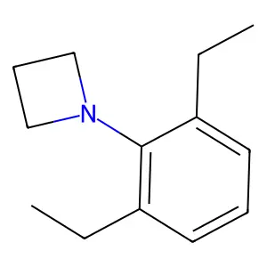 N-(2,6-Diethylphenyl)azetidine structure