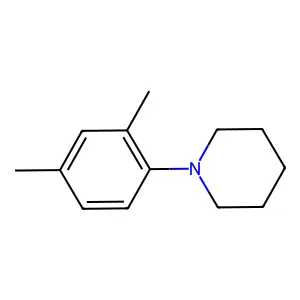 N-(2,4-Dimethylphenyl)piperidine structure