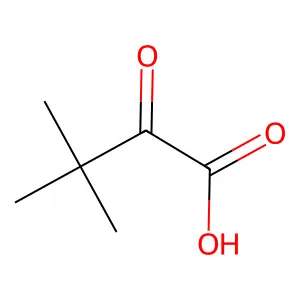 三甲基丙酮酸 structure