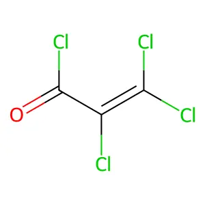 2,3,3-三氯丙烯酰氯 structure