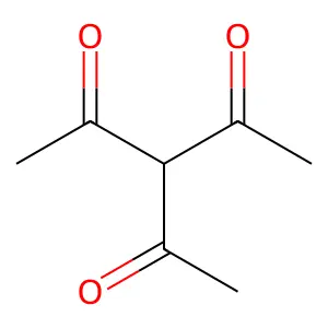 三乙酰基甲烷 structure