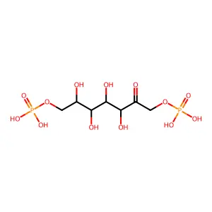 景天庚酮糖-1,7-二磷酸 structure