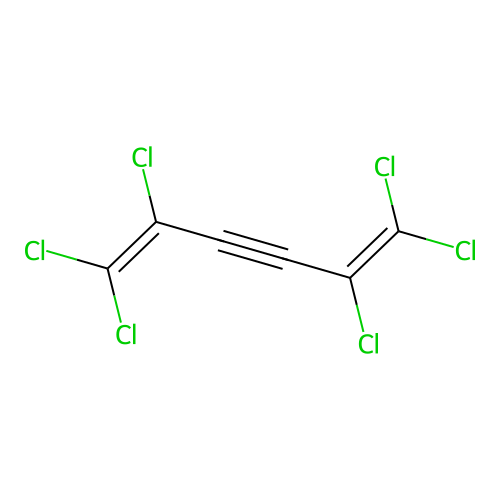 Hexachloro-1,5-hexadien-3-yne structure