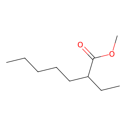 Methyl 2-ethylheptanoate structure