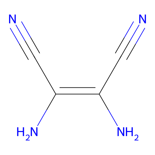 二氨基马来腈 structure