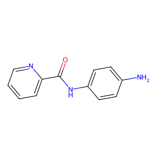 N-(4-aminophenyl)pyridine-2-carboxamide structure