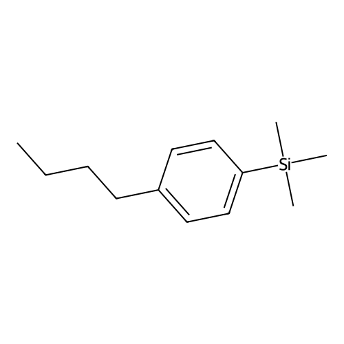 Silane, (4-butylphenyl)trimethyl- structure