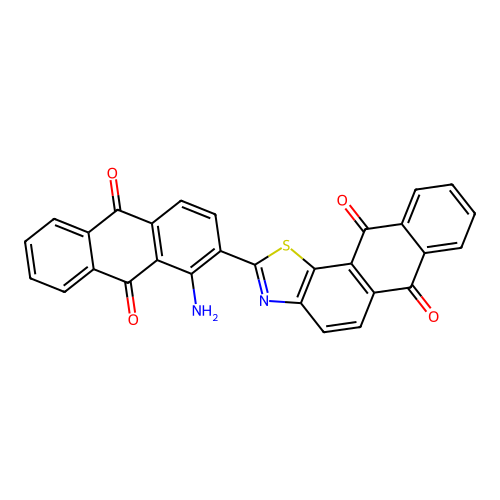 Indanthren Bordeaux R structure