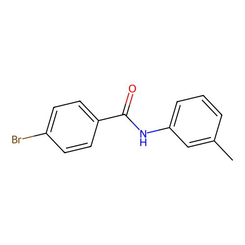 4-溴-N-(3-甲苯基)苯甲酰胺 structure
