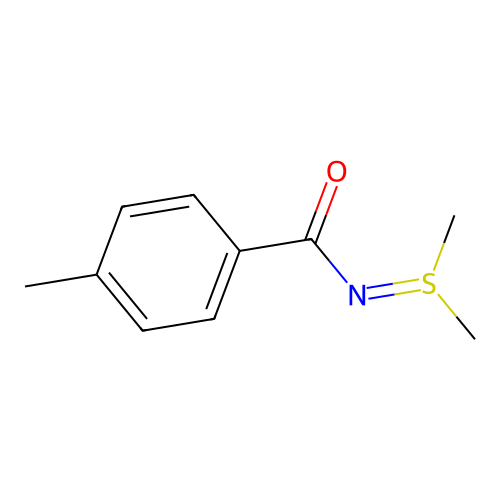 N-(Dimethyl-l4-sulfanylidene)-4-methylbenzamide structure