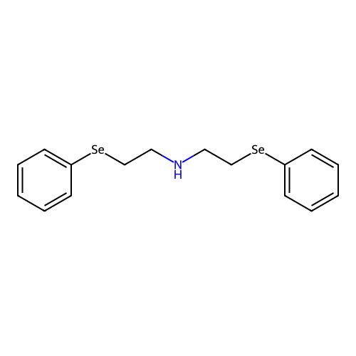 2-(Phenylseleno)-N-[2-(phenylseleno)ethyl]ethanamine structure