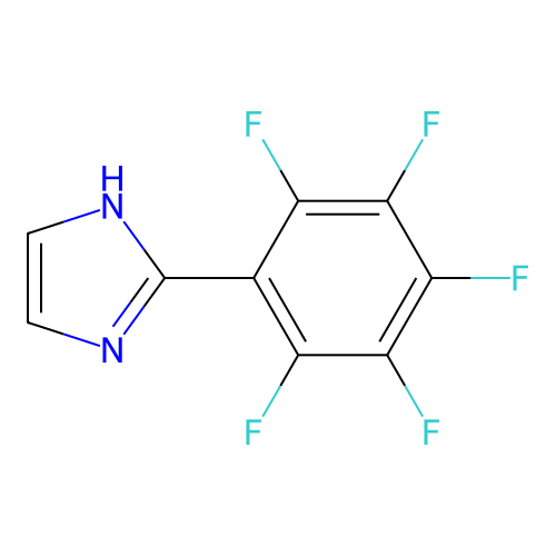 2-Pentafluorophenylimidazole structure