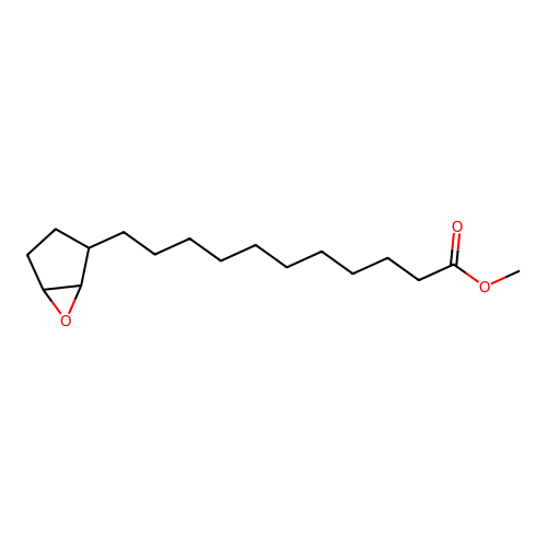 6-Oxabicyclo[3.1.0]hexane-2-undecanoic acid methyl ester structure