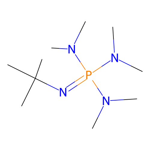 Phosphazene base P1-t-Bu structure
