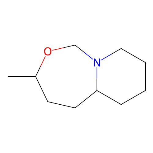 3-methyl-3,4,5,5a,6,7,8,9-octahydro-1H-pyrido[1,2-c][1,3]oxazepine structure