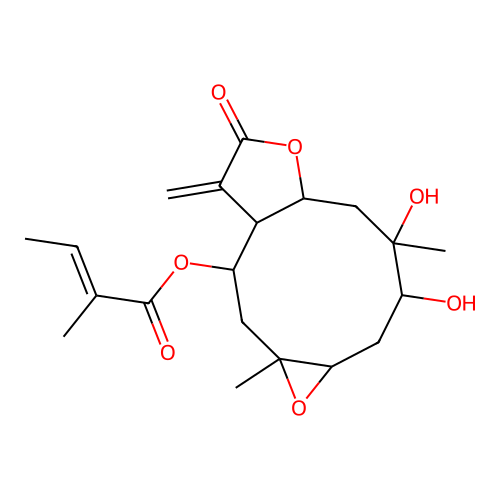 Chemical Compound (C20H28O7) structure