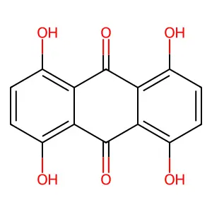 1,4,5,8-四羟基蒽醌 structure
