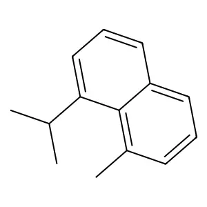 1-Isopropyl-8-methylnaphthalene structure