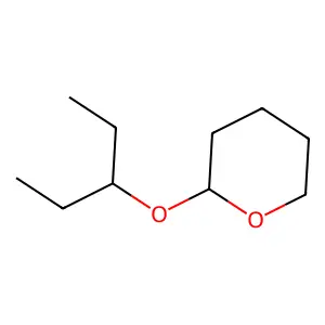 2-Pentan-3-yloxyoxane structure