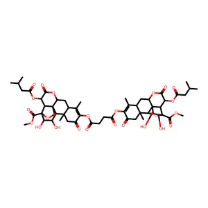 Bisdihydrobrusatolyl succinate structure