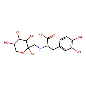 desoxyfructo-L-DOPA structure