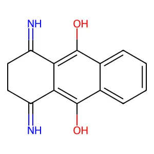 1,4-二氨基-2,3-二氢蒽醌 structure