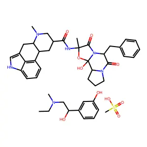 Dihydergot plus structure